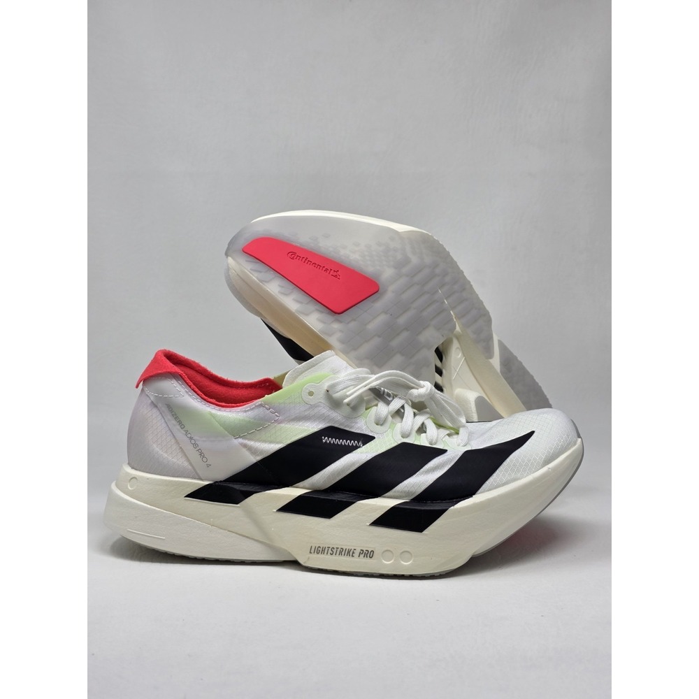 Adidas Adizero Adios Pro 4 Size 5.5 Womens Running Shoes White Black JR1163 New